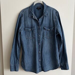 J. Crew Blue Denim Shirt